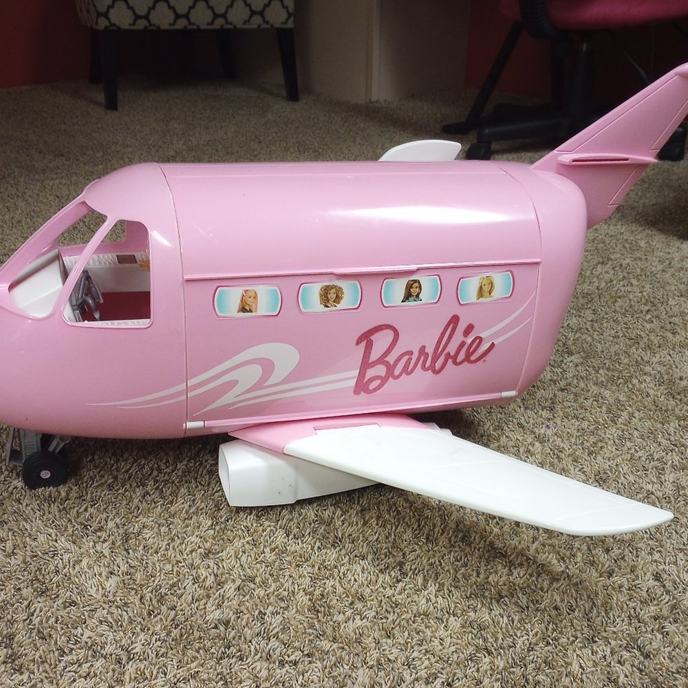 Barbie plane